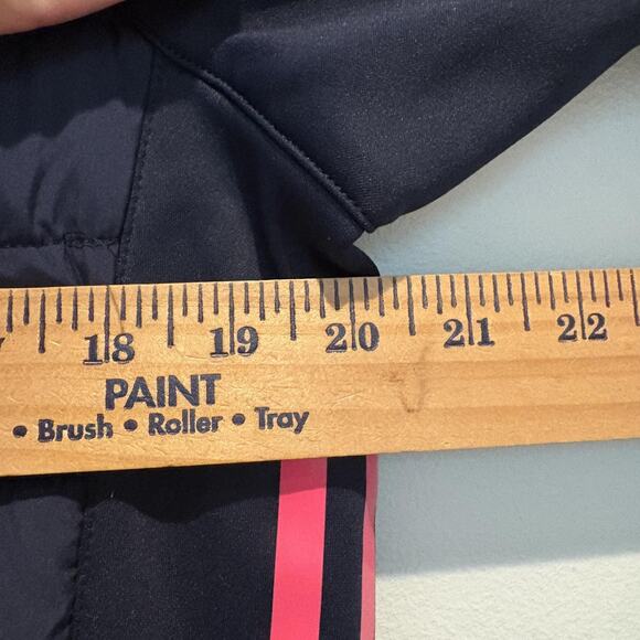 Donegal Puffer Jacket Youth Age 13 Navy Pink GAA Gaelic Football Full Zip Soccer - Picture 14 of 16